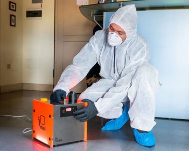 intervento sanificazione uffici